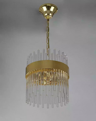 Plafongsliichter Schéine Luucht nei Wunnzëmmer Modern Gold
