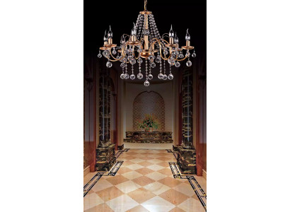Kinneken Luxus Lüster Plafongslampe Kronlampe Plafongsbeliichtung Hänkelüster