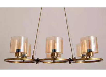 Plafongs-Lampe Hänkend Design schéin Modern Wunnzëmmer Glas nei