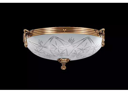 Plafongsliichter Lüster Plafongslampe Gro Lampe Krouneliichter Glas Gold