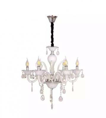 Plafongslamp En modernen Hängeleuchter Wunnzëmmer Luxus nei Glas