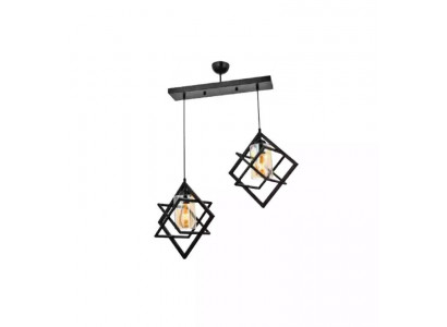 Plafonnière Plafondslampe Luuchten Luuchten Wunnzëmmer glänzendem Glas Stil