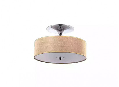 Plafongsluucht Plafongslampe modern Hänkluucht Wunnzëmmer Luxus 50x30 Chrom