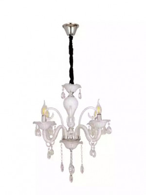 Plafongslampe E modern wäiss Hänckechteliicht Wunnzëmmer Luxus nei