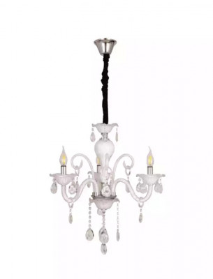 Plafongslampe Eng modern Hänkeluucht Wunnzëmmer Luxus nei wäiss