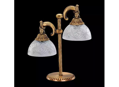 Dëschlampe Dëschliicht Lampe Luuchten Gold Luuchten Glas Gold Gro Konscht
