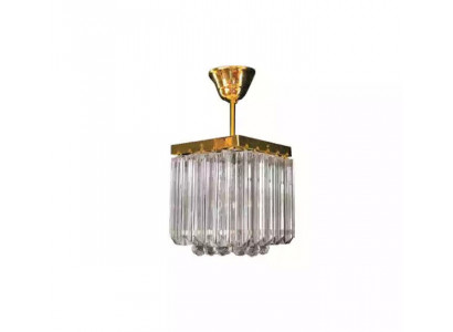 Ecklampe Plafongsliicht Luxus Gold Krouneliichter Krouneliicht Kristall Konscht