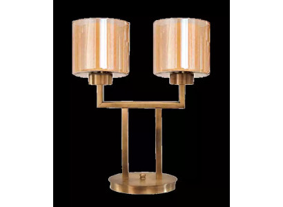 Dëschtluucht Dëschtlampe Luucht Luuchten Modern Gold Lampen Dësch Glas