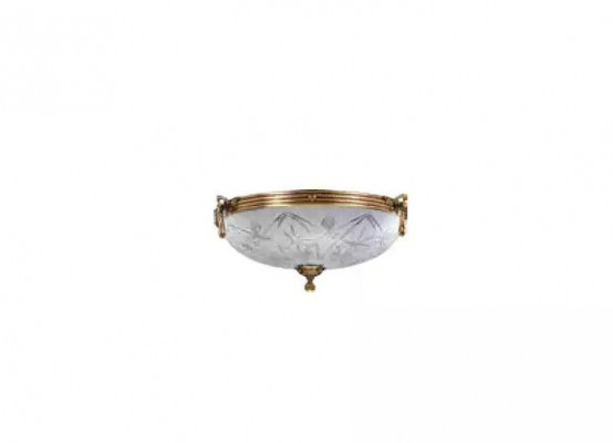 Lüster Plafongslampe Plafongsliichter Gro Lampe Kronluichter Glas Gold