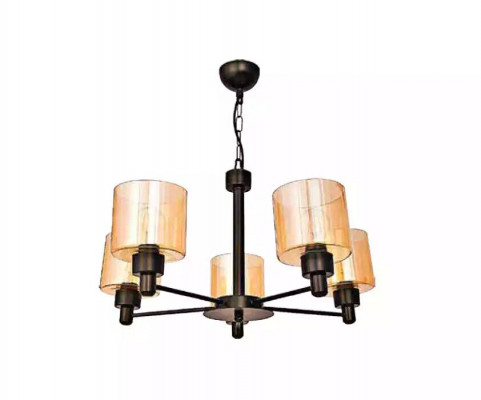 Plafongslamp Luster Glas Plafongslampe Wunnzëmmer Hänklamp 65x70