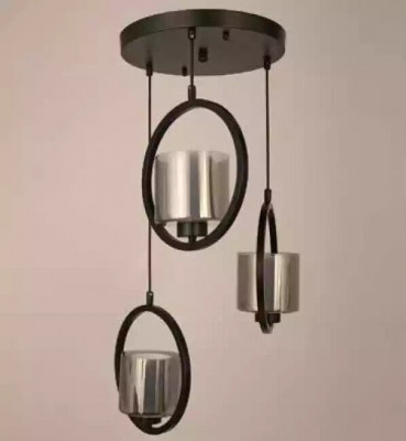Plafongslampe Modern Plafongsluchten Glas Beliichtung Wunnzëmmer
