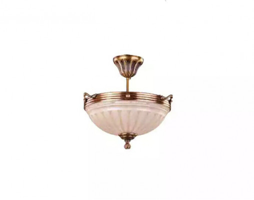 Plafongsbeliichtung Lämp Beige Plafongslamp Lüster Kronluucht Glas Konscht