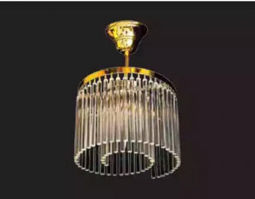 Krounluucht Wunnzëmmer Plafongluucht Lampe Krounluucht Gold Nei
