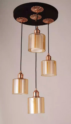 Luucht Kronlüster Plafongsliichter Plafongslampe Lüster Modern Gold
