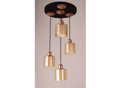 Luucht Kronlüster Plafongsliichter Plafongslampe Lüster Modern Gold