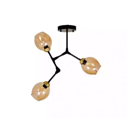 Luuchten Lüster Lüsteren Deckenluucht Deckenlüsteren Gold Modern Glas