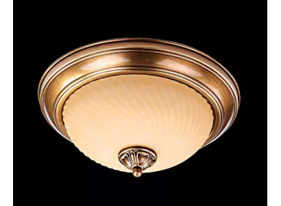 Luuchten Lüster Plafongsliichter Kroneluucht Plafongslaamp Gold Glas Neien