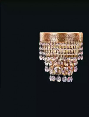 Wandluucht Wandluuchten Wandluucht Lüster Wand Luchten Kristall Gold