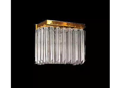 Lüster Plafongslampe Plafongsluchter Luxus Gold Krounlüster Kristall Konscht