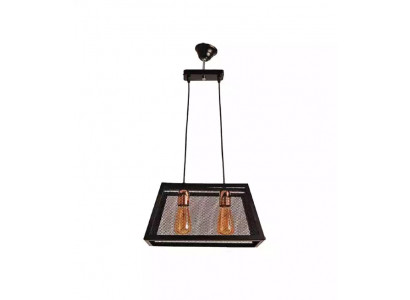 Plafongslampe Wunnraum Luuchte Schlofkummer schwaarz chic Luucht Plafongsliicht