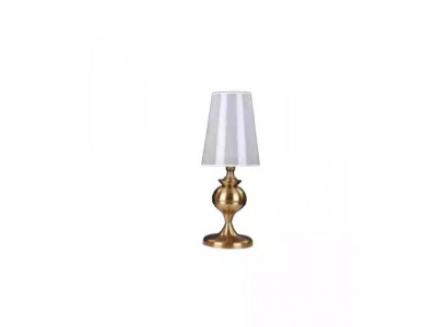 Dëschlampe wäiss Luxus Miwwelen Kolonialstil Modern neie Wunnzëmmer