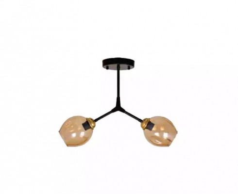 Plafongslampe Lüster Krouneliichter Plafongslampe Luuchten Glas Modern Gold