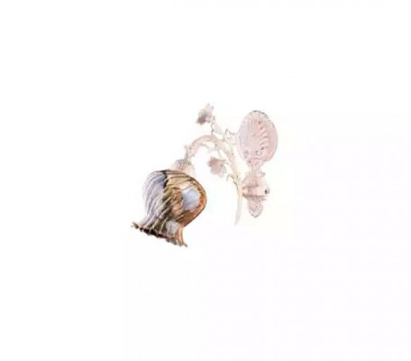 Wandleuchte Wandlampe Blummen Wandleuchte Lüster Wand Luucht Glas Wäiss
