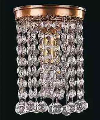 Lüstermëssingplafongsliichter Krounelüchter Gold Plafongsliicht Kristallluucht