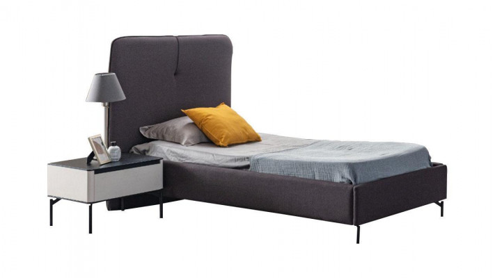 Gro Kinderzëmmer Designer Kannerbett Holz Nuetsdësch Luxus Set