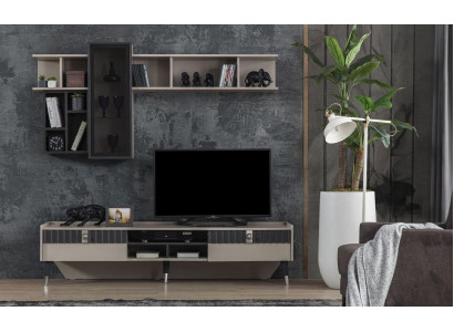 Exklusivt Sideboard Modern Regal TV-Stänner Holz Lowboard Miwwelen Neit