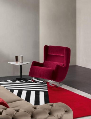 Luxus Fautteuil Polster Luxus Italieneschen Stil Massivholz Modern Miwwelen Einsëtzer