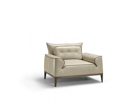 Design Ledersessel Wäizëmmer Lounge Luxusstull Design Miwwelen Braun Prianera
