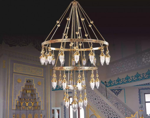 Luxus XXL Plafongslichtlampe Luuchten Wunnzëmmer Luucht 160x280