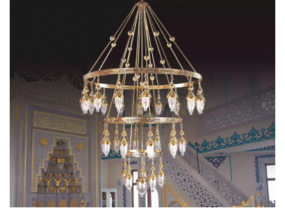 Luxus XXL Plafongslichtlampe Luuchten Wunnzëmmer Luucht 160x280