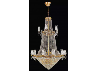 Grouss Luucht Lampe Lüster Luxus Luuchten XXL Plafongsliicht 160x285