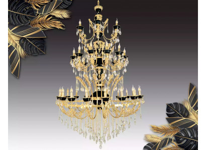 Luster Kristall Luucht Plafongsliichter Foyer Luuchten Plafongsliichter