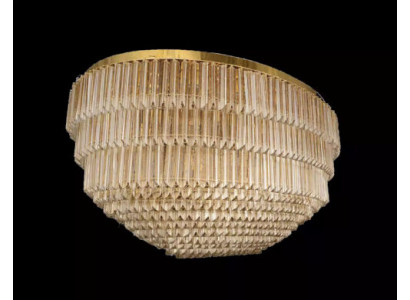 Kronleuchter Plafong nei Luxus Wunnzëmmer Faarf Gold Stil Modern