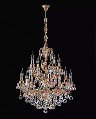 Plafonnière Luster Krouneluchter Kristall Luucht Beliichtung Luuchten Geld 65x113
