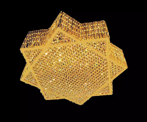 Luuchten Luucht Kroneluucht Luuchten Plafonnière Luucht Kristalluucht 120x45