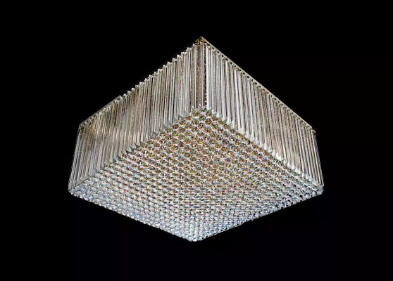 Luster Luucht Plafongsleuchter Luxus Gold Kronleuchter Plafongsluucht Kristall