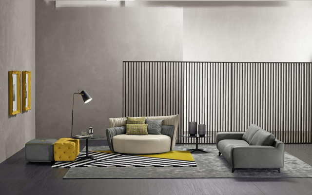 Ronnsofa Zwesitzer Sofa 2 Sëtz Design Sofas Polster Prianera Sëtz Lieder Canapé