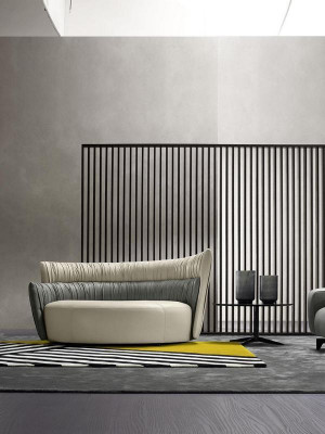 Ronnsofa Zwesitzer Sofa 2 Sëtz Design Sofas Polster Prianera Sëtz Lieder Canapé