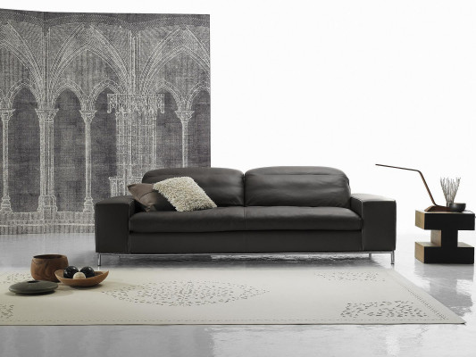 Moderne Sofa 2 Sëtz Luxus Lieder Sofasen Zwee-Sëtz Wunnzëmmer Design Prianera Couch