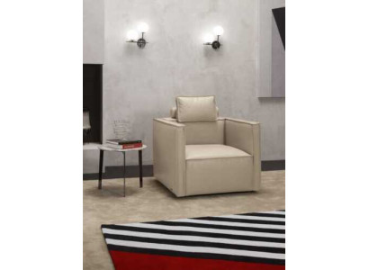 Sesselleefstulle Luxus 1 Sëtz Gepolstert Sëtz Design Beige Sëtz Lieder Prianera Nei