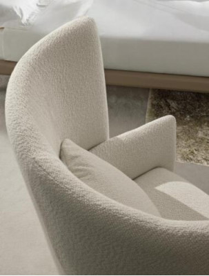 Sesselfauteuil Modernes Design Wäiss Italienesch Stil Luxus Prianera Neit
