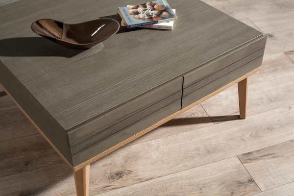 Exklusiv Salontafel Design Luxus Wunnzëmmer Miwwelen Modern Holz Nei