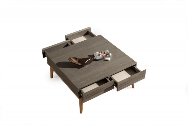 Exklusiv Salontafel Design Luxus Wunnzëmmer Miwwelen Modern Holz Nei