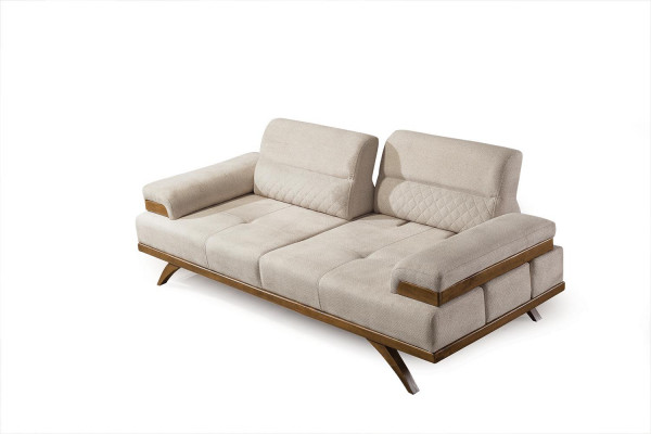 Garnitur Sofagarnitur 3+3+1 Sëtzer Couchtisch Grupp Sofa Sofa 4tlg.Nei
