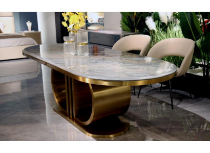 Luxus modernen Iessdësch Iesszëmmer Dësch Holz Modern Miwwelen Dëscher 240x100