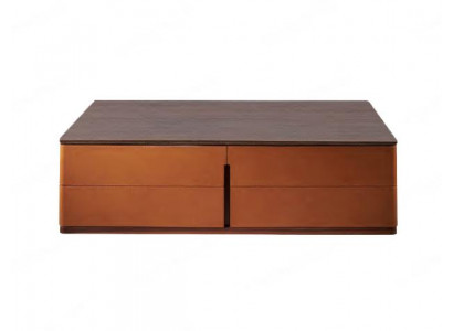 Wunnzëmmer Couchtisch Orange Luxus Material Holz Stil Modern Tischen